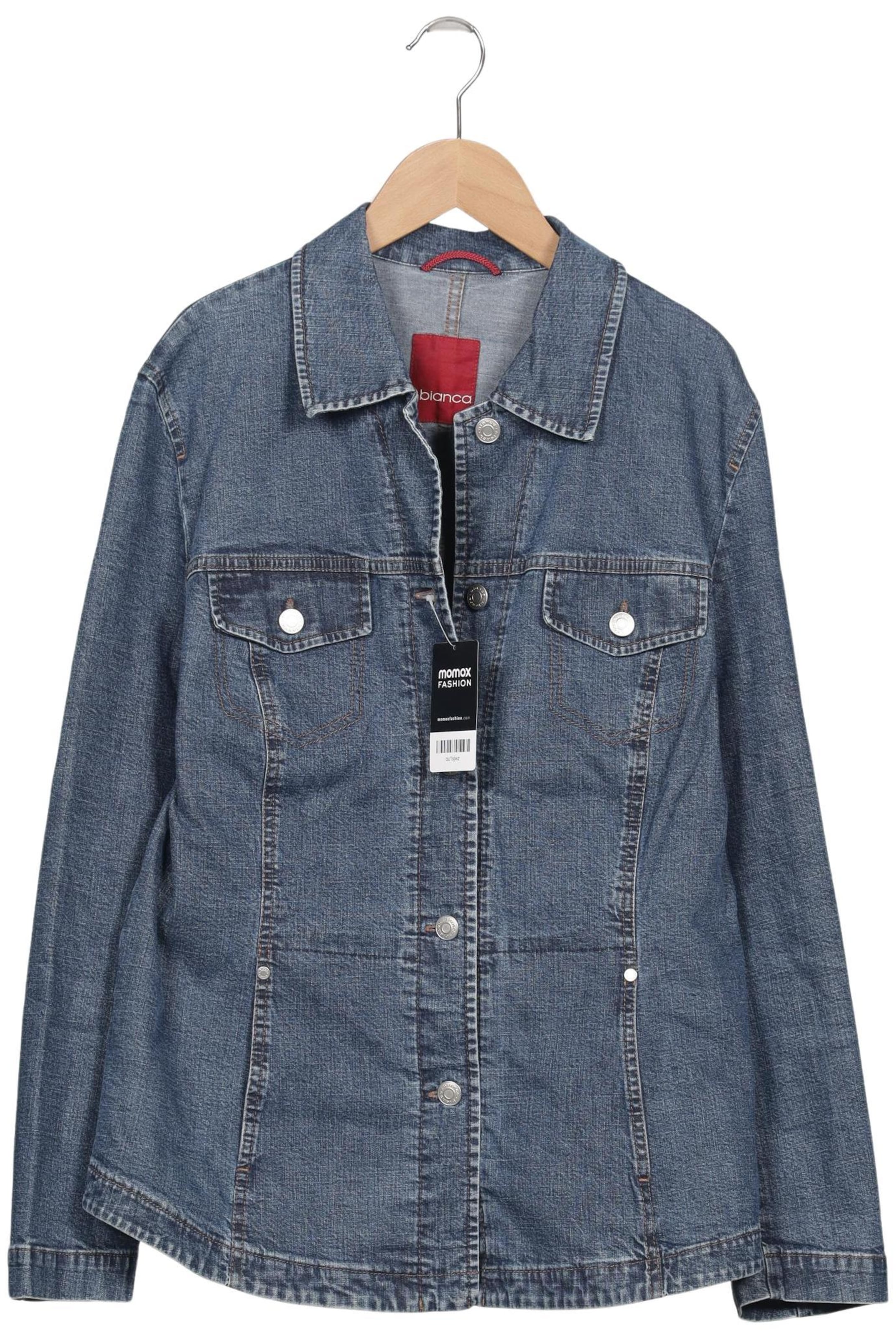 Bianca Jacke XXL in Blau: Vorderseite