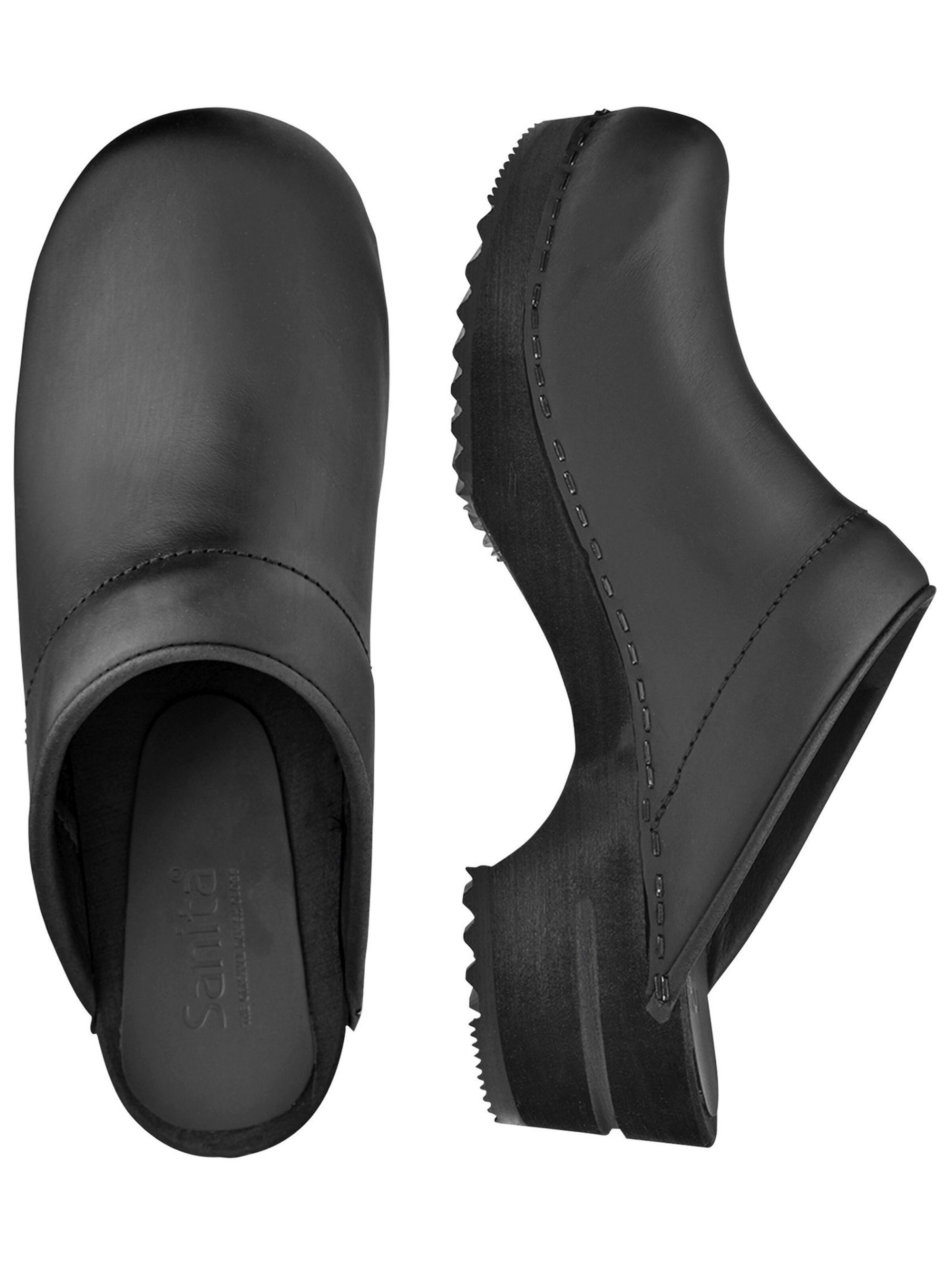 SANITA Clogs in Schwarz