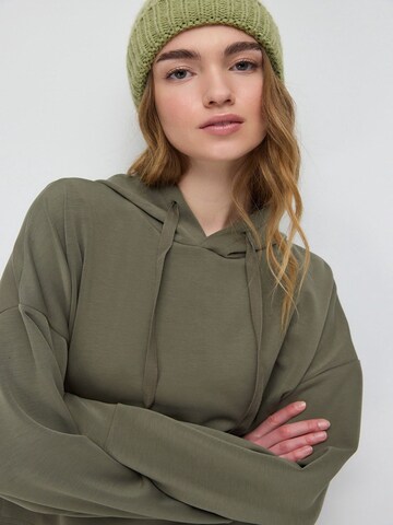 Sweat-shirt No Matter What en vert