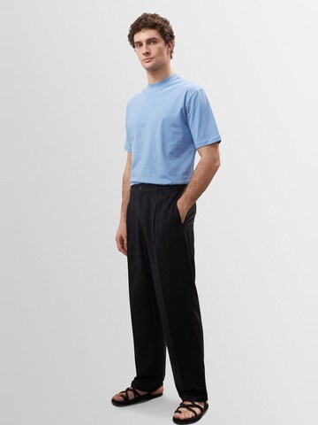 Regular Pantalon à pince Antioch en noir