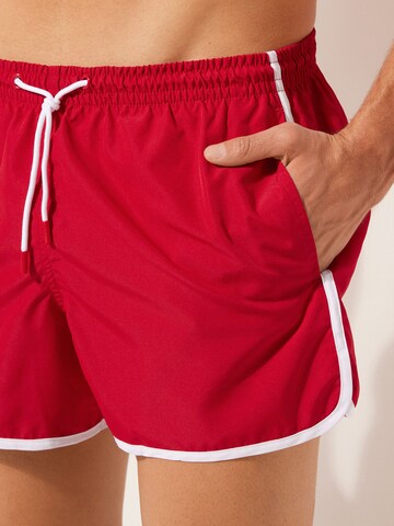 CALZEDONIA Board Shorts in Red