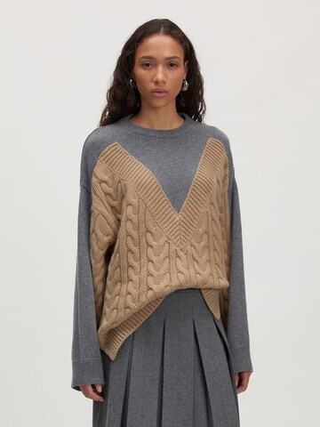 EDITED - Jersey 'Danica wool Jumper' en beige: frente