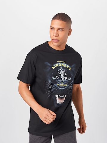 Mister Tee Shirt 'Kindness No Weakness' in Black: front