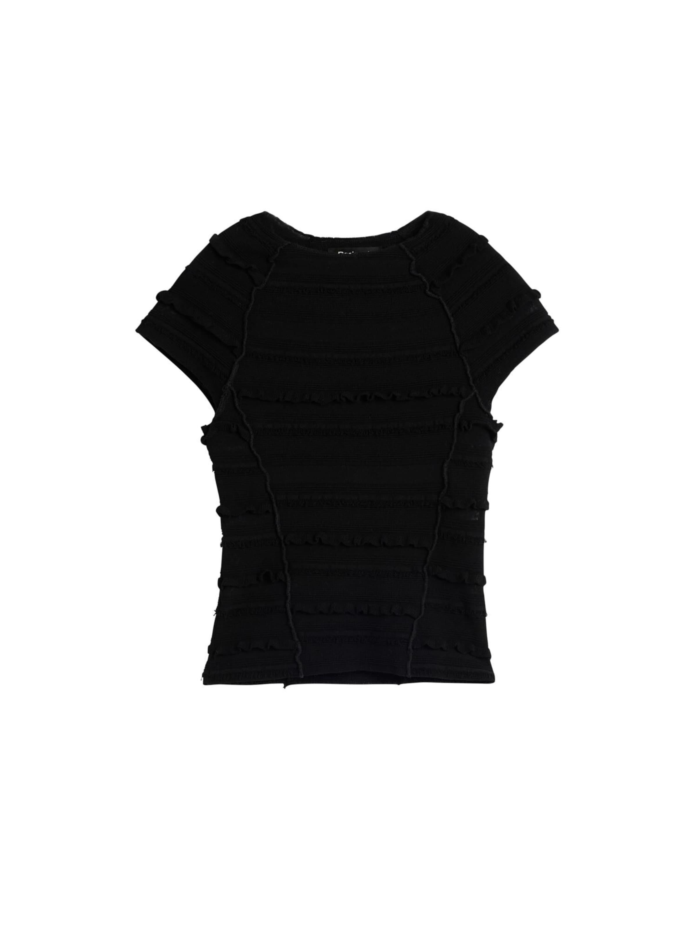 Pull-over Desigual en noir : devant