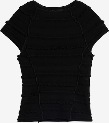 juoda Desigual Megztinis: priekis