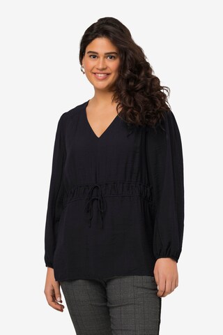 Ulla Popken Blouse in Black: front