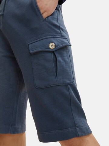 TOM TAILOR Regular Cargo trousers in Blue