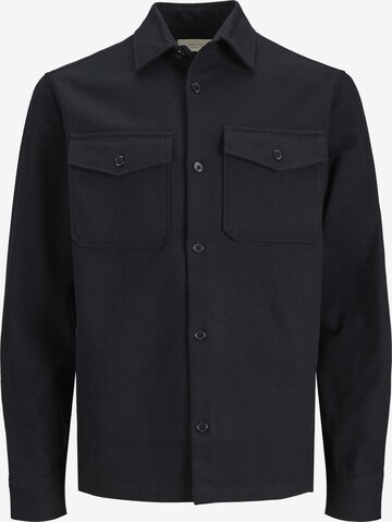 Jack & Jones Plus Comfort Fit Skjorte 'ROY' i svart: forside