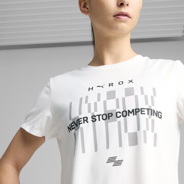 PUMA Функционална тениска 'PUMA x HYROX Train All' в бяло