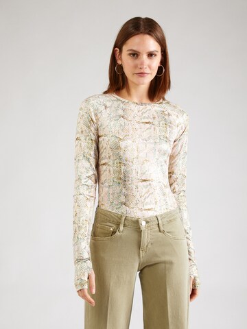 Noisy may - Camisa 'ALICE' em verde: frente