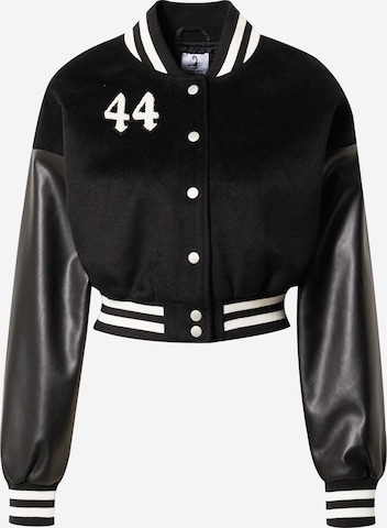 VIERVIER Between-Season Jacket 'Alessandra' in Black: front