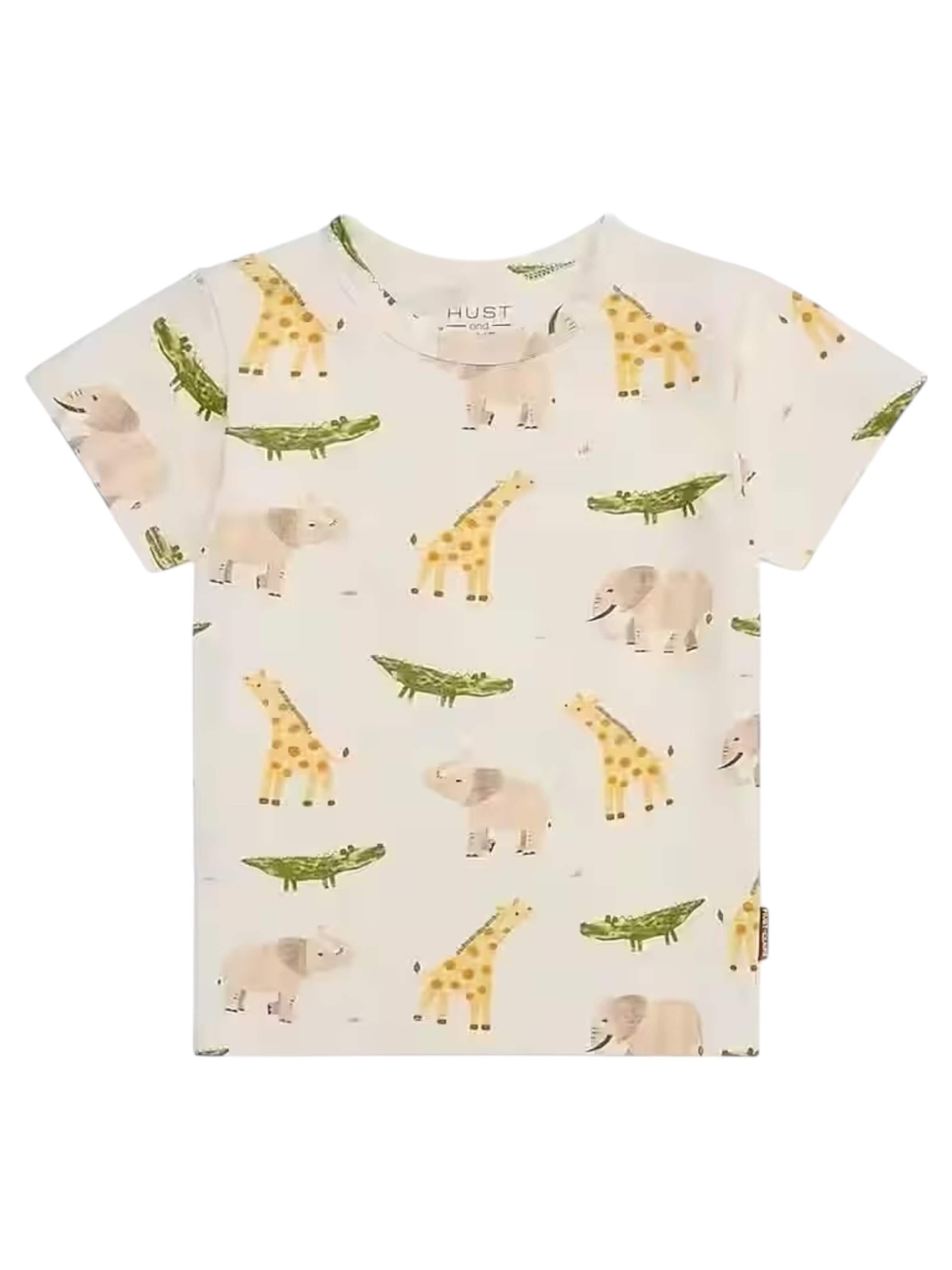Hust & Claire - Camisola 'August' em bege: frente
