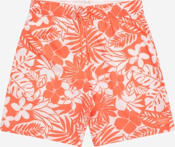 Abercrombie & Fitch Kratke kopalne hlače | oranžna barva: sprednja stran
