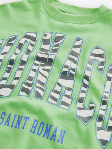 Next Sweatshirt in Grün