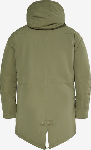 TUFFSKULL Winterparka 'Leat' in Groen