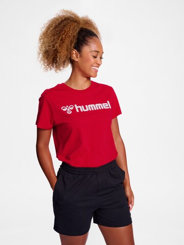 Hummel Shirt 'Go 2.0' in Rood: voorkant