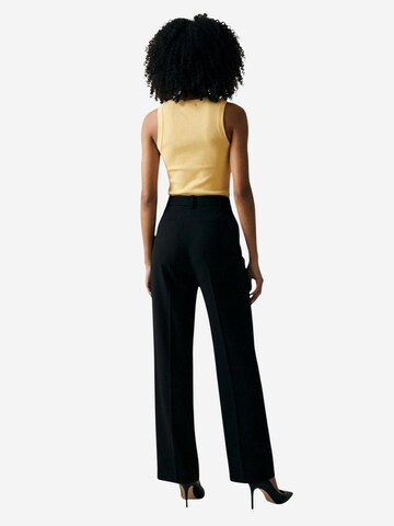 Top in maglia 'Nanna' di Jaqueline de Yong in giallo