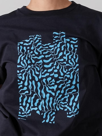 FANTASTIC REALITY STUDIOS Shirt 'OCEAN – Bio-Baumwolle' in Blue