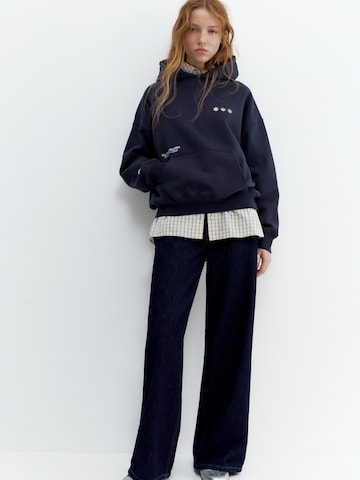 Sweat-shirt 'PACIFIC' Pull&Bear en bleu