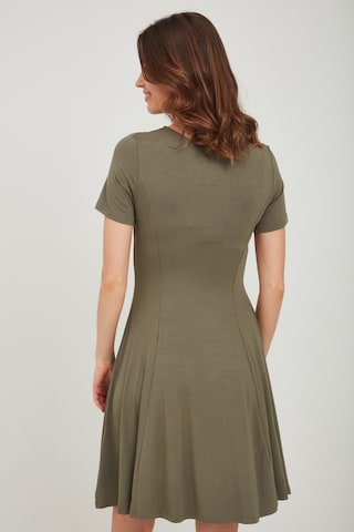 Fransa Summer Dress in Green