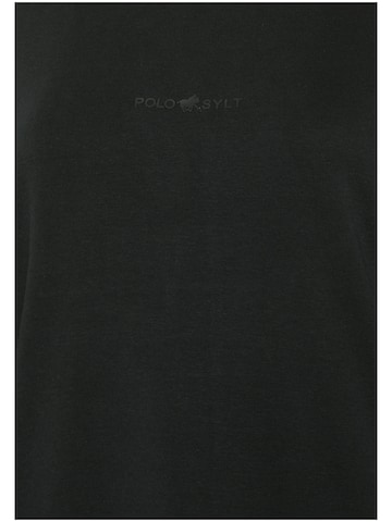 Polo Sylt Shirt in Schwarz