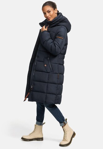 MARIKOO Winter coat 'Yuikoo' in Blue
