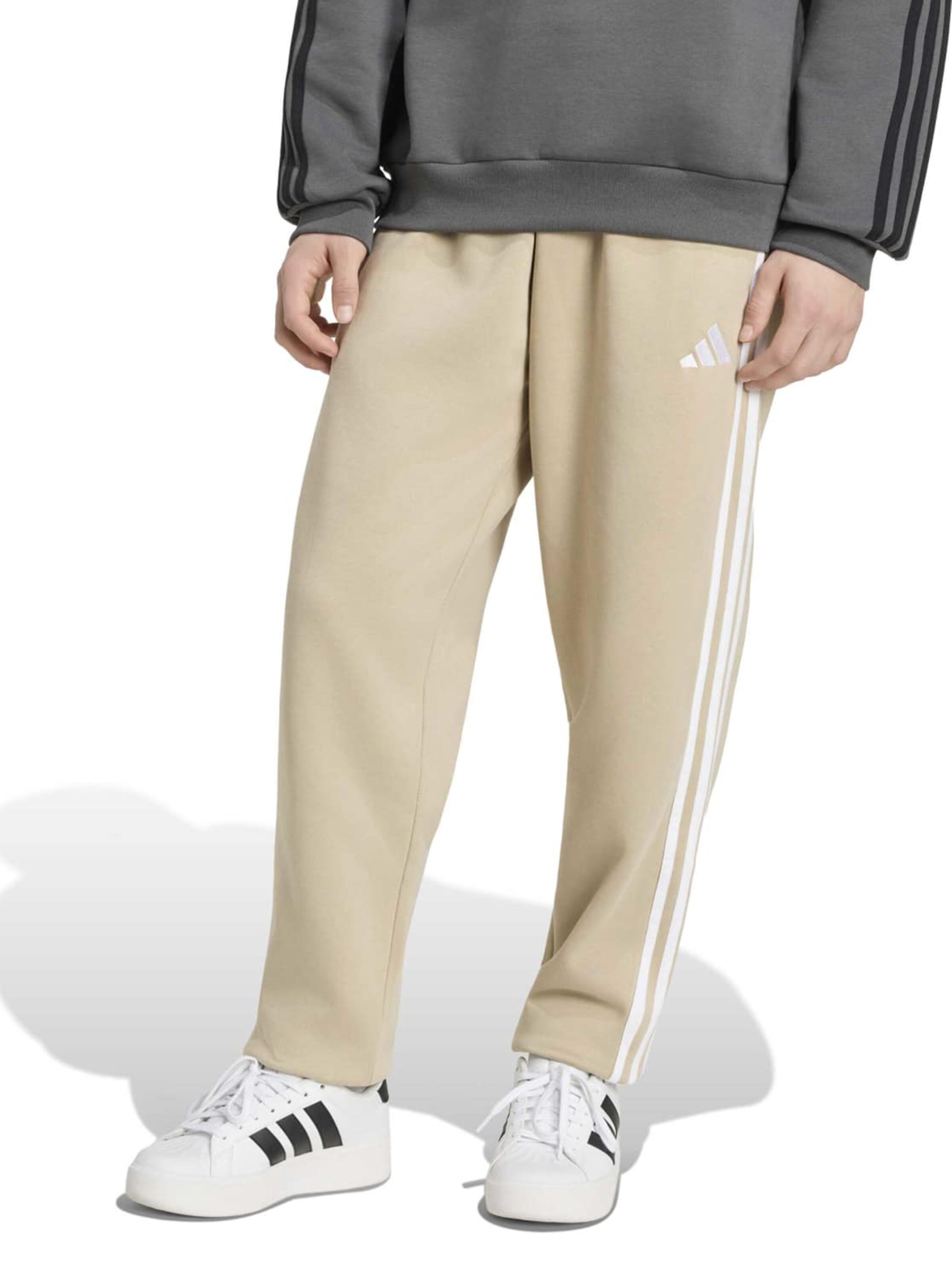 Effilé Pantalon de sport ADIDAS SPORTSWEAR en vert : devant