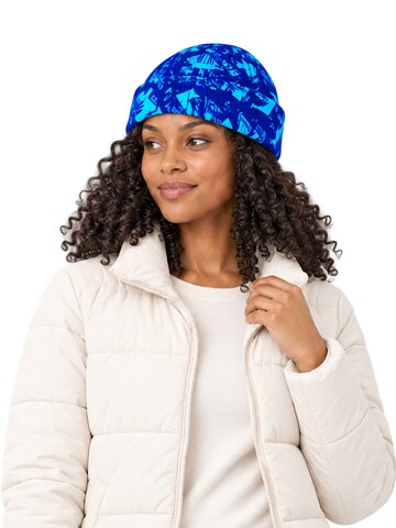 Rune Beanie in Blue