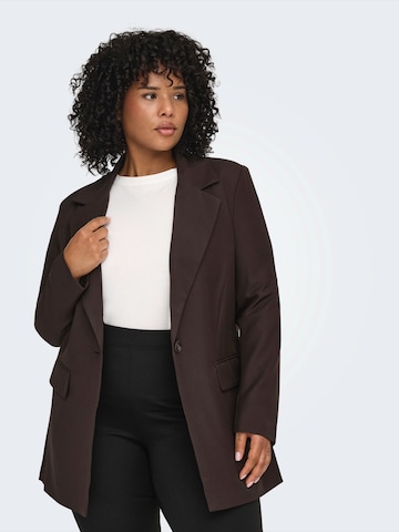 ONLY Carmakoma Blazer 'CARTHEA' in Brown