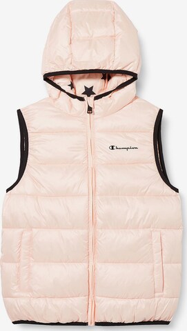Champion Authentic Athletic Apparel Vest in Pink: front