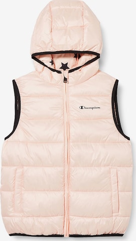 Gilet di Champion Authentic Athletic Apparel in rosa: frontale