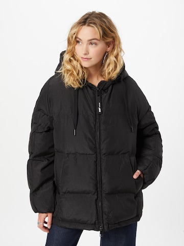 OOF WEAR Winter Jacket in Black: front