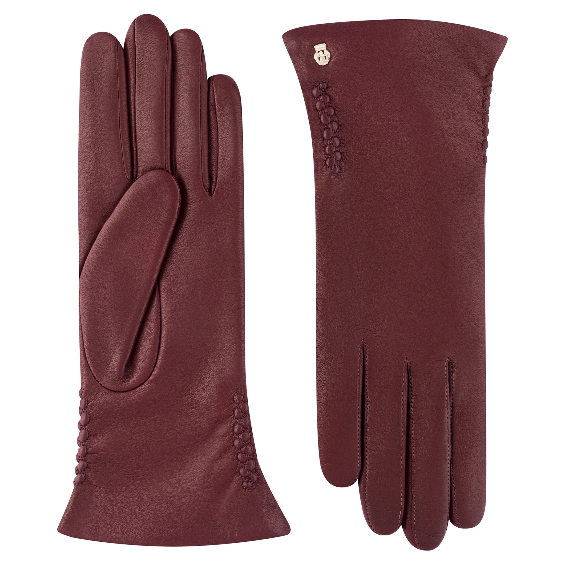 Roeckl Vingerhandschoenen 'REGINA' in Rood: voorkant