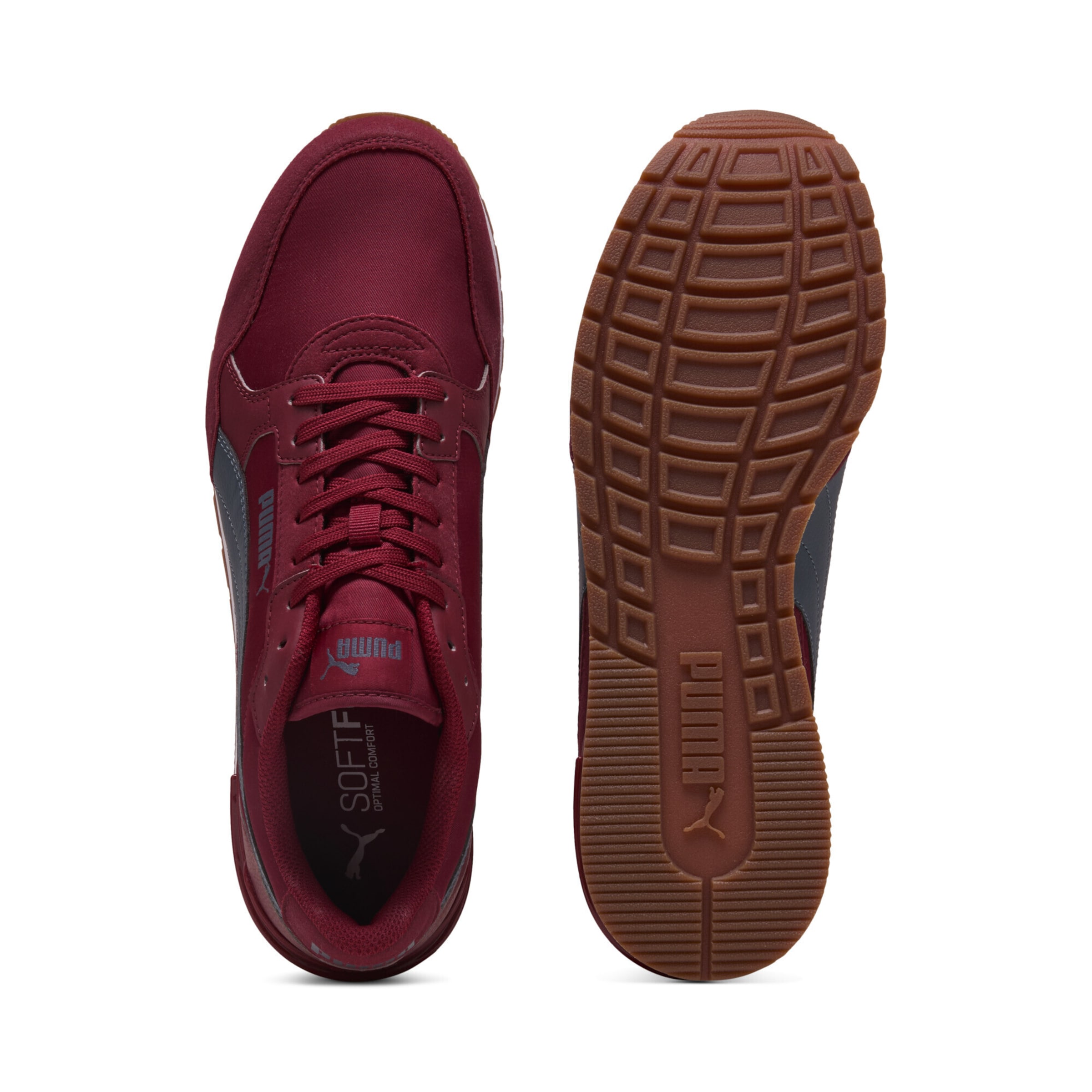 Baskets basses 'ST Runner v4' PUMA en rouge