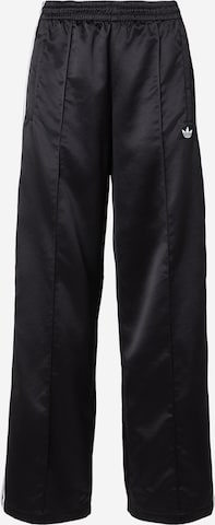 juoda ADIDAS ORIGINALS Laisvas Kelnės 'SST': priekis