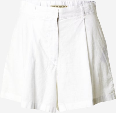 Gina Tricot Παντελόνι πλισέ 'Sonja' σε λευκό, Άποψη προϊόντος