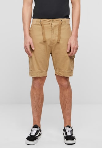 regular Pantaloni cargo 'Packham' di Brandit in beige: frontale