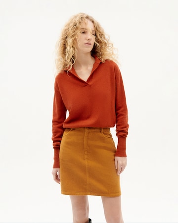 Pull-over Thinking MU en rouge : devant