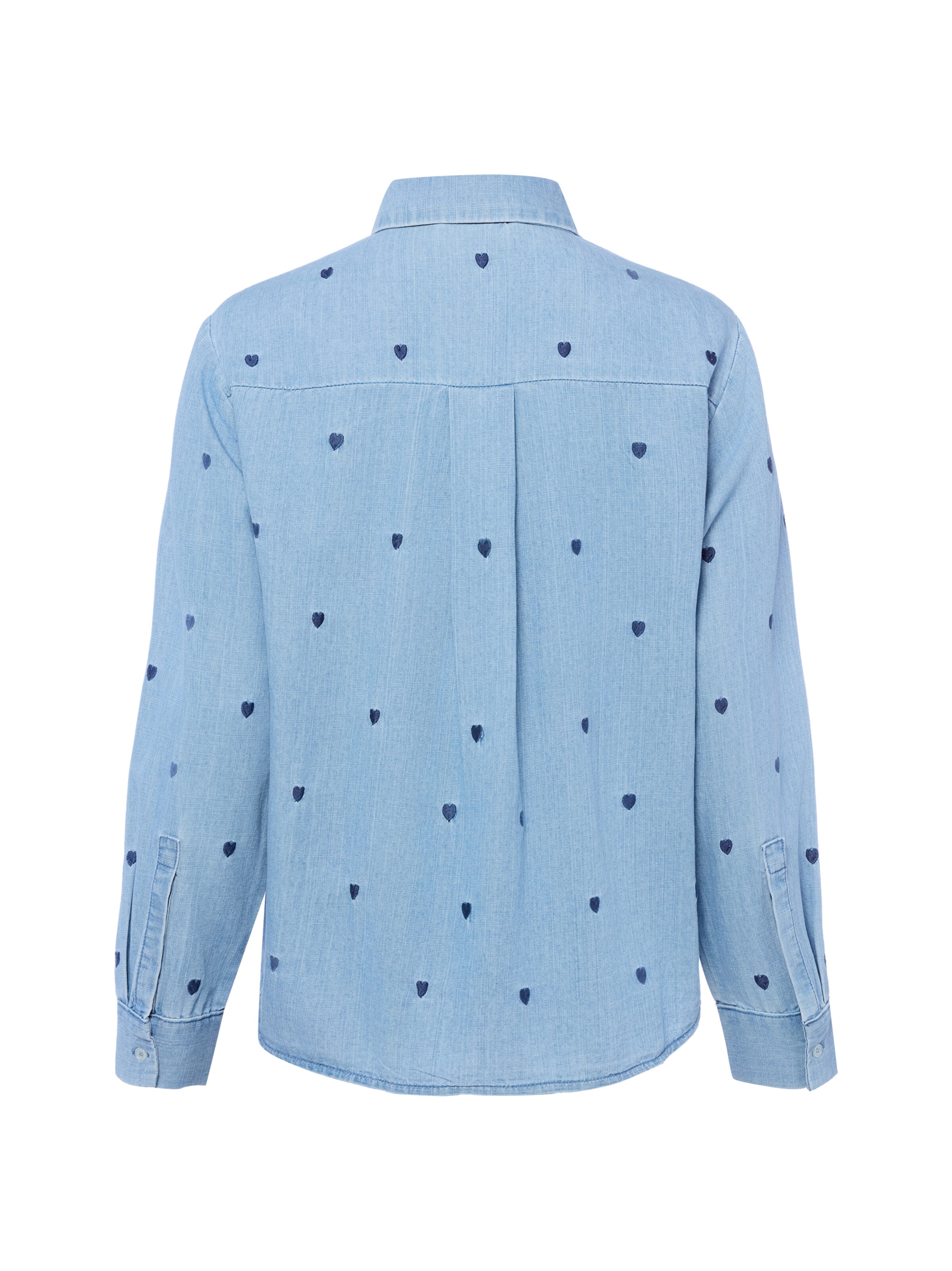 Marie Lund Bluse in Blau