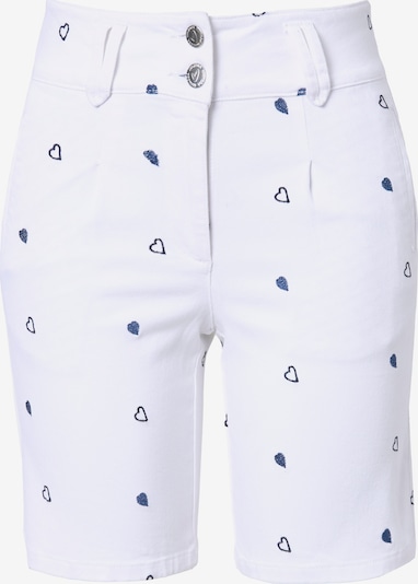 MIAMODA Shorts in navy / weiß, Produktansicht