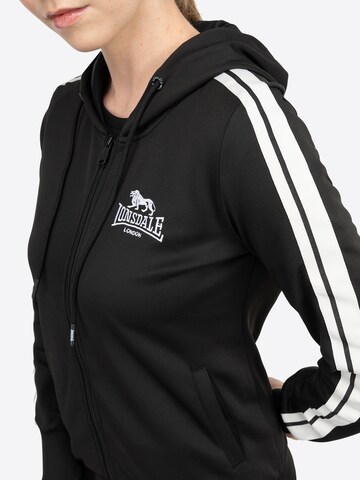 LONSDALE Joggingpak in Zwart