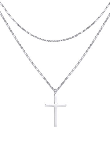 Collana 'Faith' di Hey Happiness in argento: frontale
