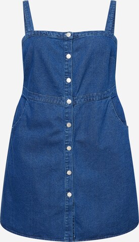 Robe-chemise Dorothy Perkins Curve en bleu : devant