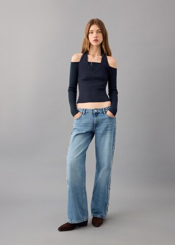 MANGO TEEN Pullover 'Daisy' in Blau