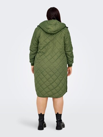 ONLY Carmakoma Between-Seasons Coat 'New Sandy' in Green