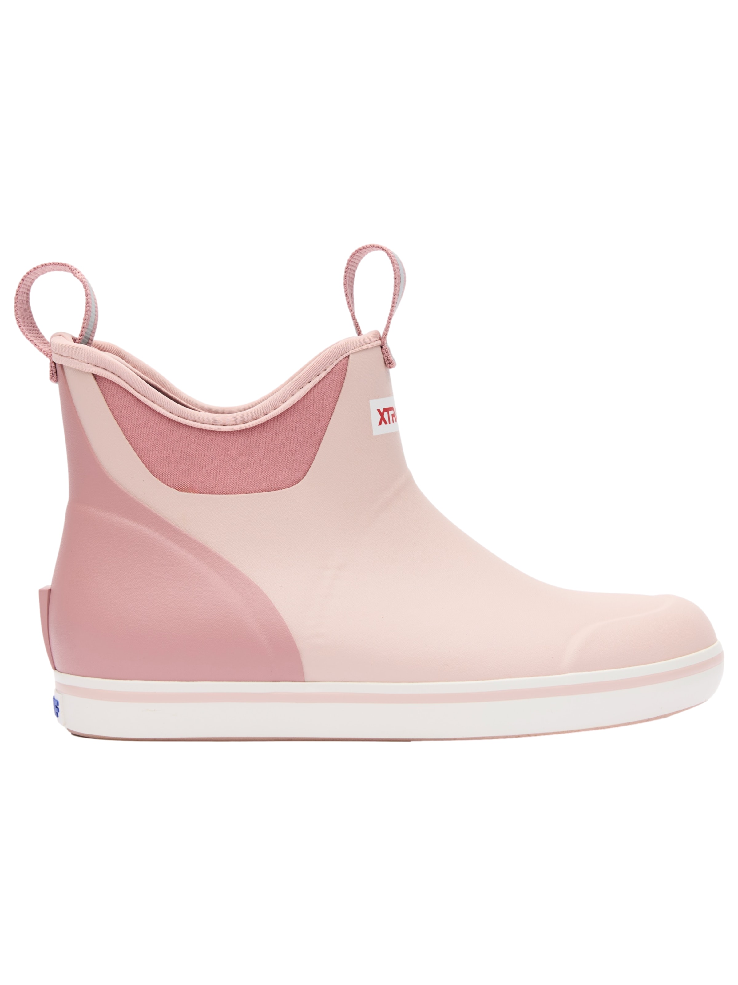 XtraTuf Rubber Boots 'Womens Ankle Deck Boot' in Pink