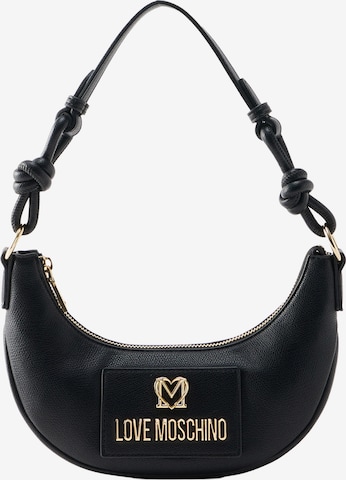 juoda Love Moschino Rankinė ant peties: priekis