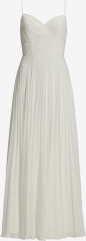 HEY KYLA Evening Dress in White: front