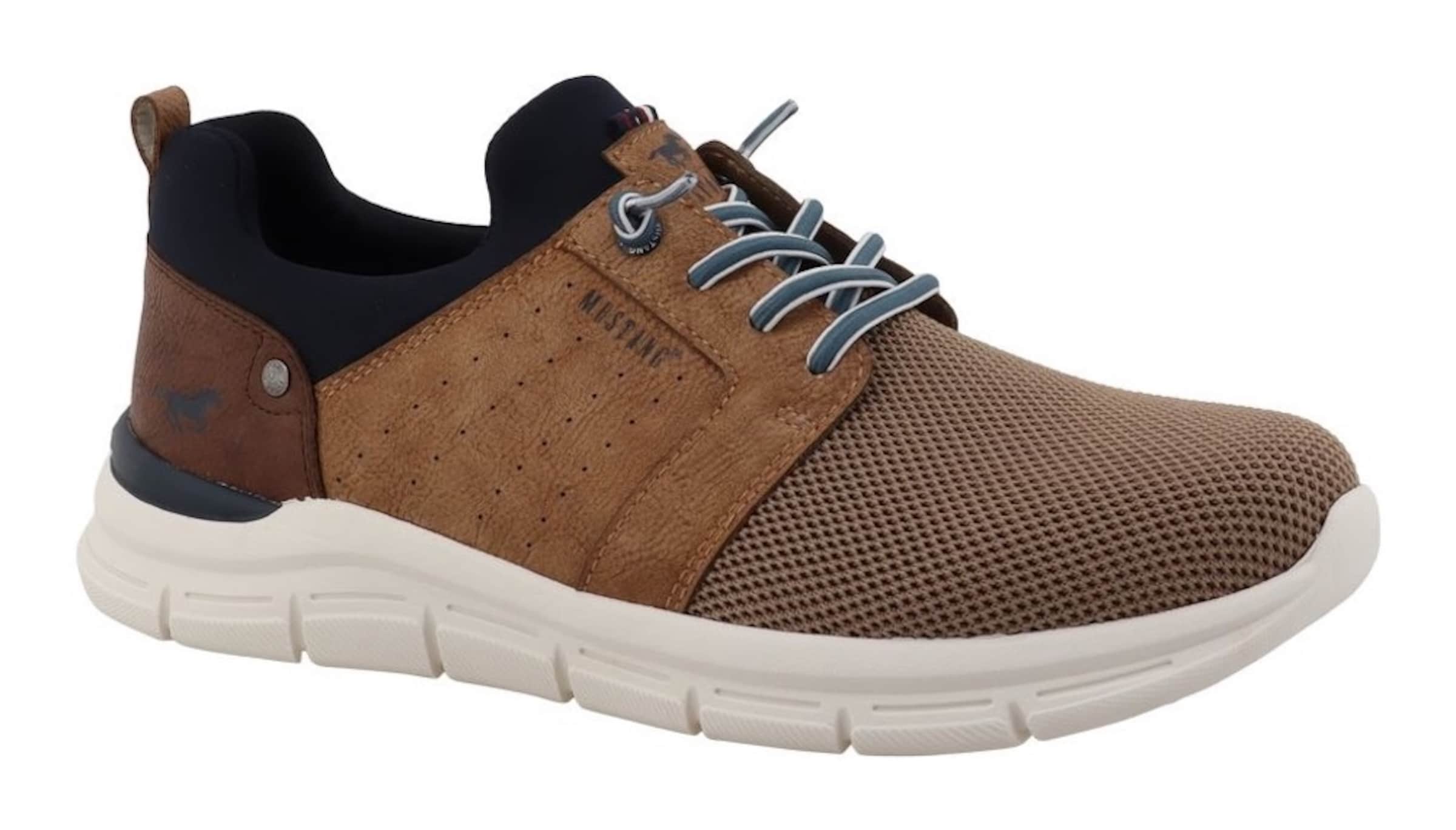 MUSTANG Sneakers in Beige: front