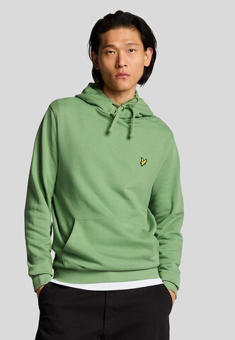 Lyle & Scott Sweatshirt in Groen: voorkant